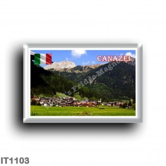 IT1103 Europe - Italy - Trentino Alto Adige - Canazei - Panorama