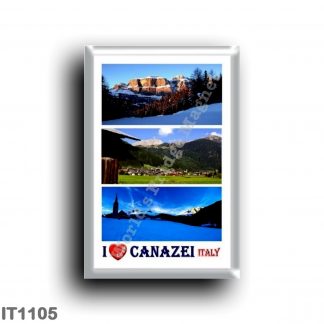 IT1105 Europe - Italy - Trentino Alto Adige - Canazei I Love