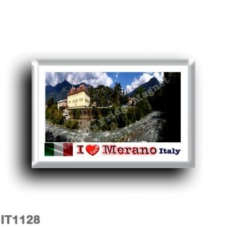 IT1128 Europe - Italy - Trentino Alto Adige - Merano Passirio River - I Love