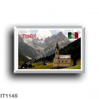 IT1145 Europe - Italy - Trentino Alto Adige - Trafoi - small church and typical landscape