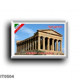 IT0504 Europe - Italy - Sicily - Agrigento - Concordia Temple