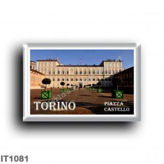 IT1081 Europe - Italy - Piedmont - Turin - Piazza Castello