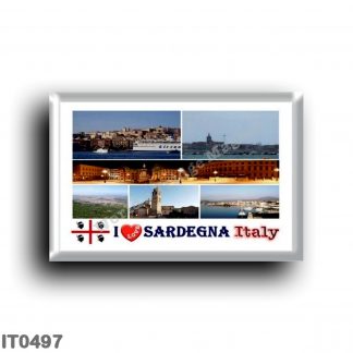 IT0497 Europe - Italy - Sardinia - I Love