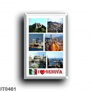 IT0461 Europe - Italy - Liguria - Genoa - I Love