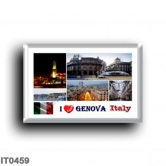 IT0459 Europe - Italy - Liguria - Genoa - Mosaic