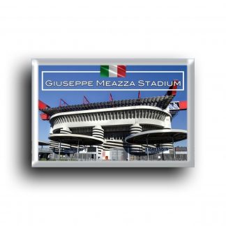 IT - Milan - Stadio Giuseppe Meazza san Siro Stadium rectangular refrigerator magnet