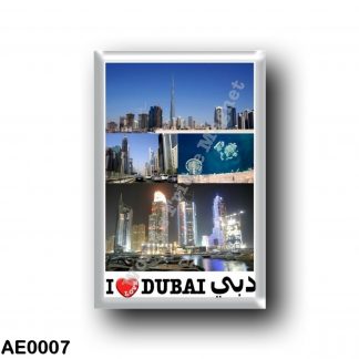 AE0007 Asia - United Arab Emirates - Dubai - I Love