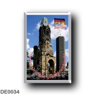 DE0034 Europe - Germany - Berlin - Kaiser-Wilhelm-Gedächtniskirche