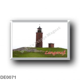DE0071 Europe - Germany - Friesische Inseln - Frisian Islands - Langeneß - Leuchtturm