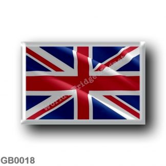 GB0018 Europe - England - UK Flag Waving United Kingdom