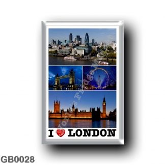 GB0028 Europe - England - London - I Love