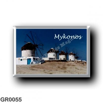 GR0055 Europe - Greece - Mykonos - Windmills