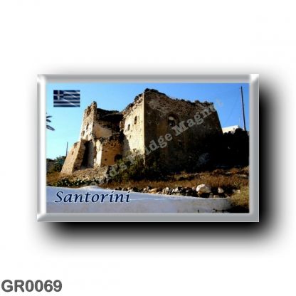 GR0069 Europe - Greece - Santorini - Thera - Thira - Castle