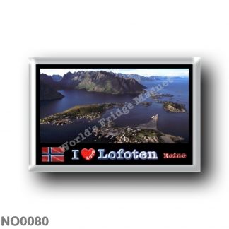 NO0080 Europe - Norway - Lofoten - Reine - I Love