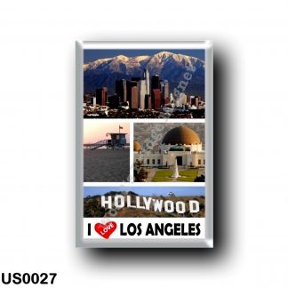 US0027 America - United States - Los Angeles - I Love