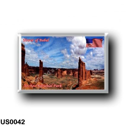 US0042 America - United States - National Park - Arches - Tower of Babel