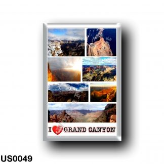US0049 America - United States - National Park - Grand Canyon - I Love