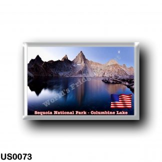 US0073 America - United States - National Park - Sequoia - Columbine Lake