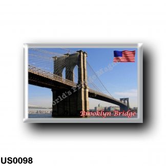 US0098 America - United States - New York City - Brooclyn Bridge