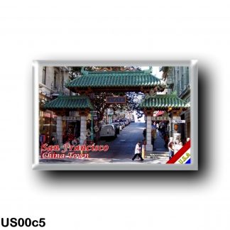 US00c5 America - United States - San Francisco - China Town - Porta d'accesso