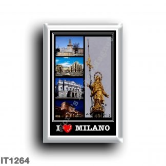 IT1264 Europe - Italy - Lombardy - Milan - I Love