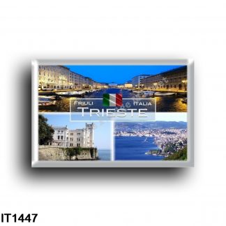 IT1447 Europe - Italy - Friuli Venezia Giulia - Trieste - Miramare Castle - Panorama