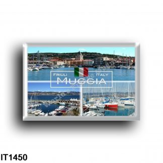 IT1450 Europe - Italy - Friuli Venezia Giulia - Muggia - View Harbor - Panorama - View