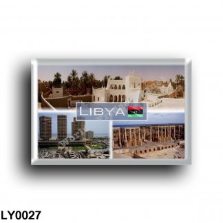 LY0027 Africa - Libya - Ghadames - El Emad Tower - Tripoli - Leptis Magna Panorama