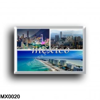 MX0020 America - Mexico - Monterrey - Panorama City - Cancun Island