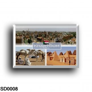 SD0008 Africa - Sudan - Khartoum - Panorama - Camel Market in Sudan - Meroe