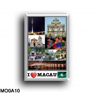 MO0a10 Asia - Macau - Tower - Casino' Lisboa - Ruins of Saint Paul s Church