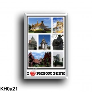 KH0a21 Asia - Cambodia - Phnom Penh - I Love Mosaico - Phnom Penh, Sangkat Chey Chumneah
