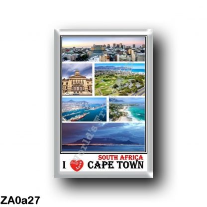 ZA0a27 Africa - South Africa - Cape Town CBD Strand Clifton beach Table Mountain Port of Cape Town Cape Town City Hall