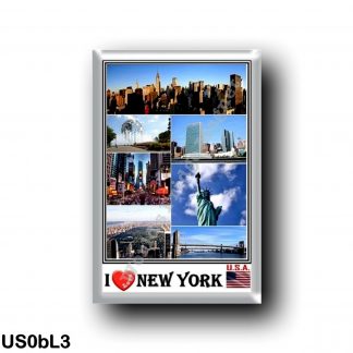 US0bL3 America - United States - New York City - I Love - Mosaic