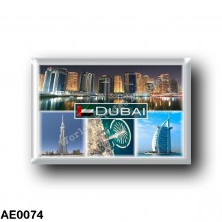 AE0074 Asia - United Arab Emirates Dubai - marina towers - Burj Khalifa - Palm Jumeirah - Burj Al Arab