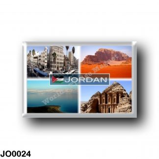 JO0024 Asia - Jordan - Downtown Amman - Dead Sea - The Monastery Petra - Wadi Rum's