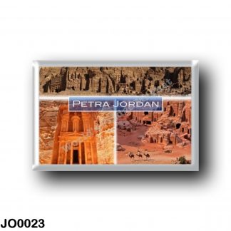 JO0023 Asia - Jordan - Petra - Treasury in Petra - El Deir -Tombs are Everywhere - Tombs in the southern part of the city