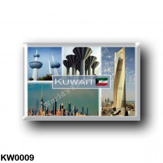 KW0009 Asia - Kuwait - Tower - Water Tower - Skyline City - Al Hamra Tower
