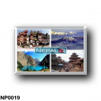 NP0019 Asia - Nepal - Boudha Stupa - Annapurna range of the Himalayas - Phoksundo Lake - Durbar Square a Patan (mongol bazar)