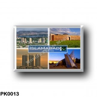 PK0013 Asia - Pakistan - Islamabad - Skyline - National University of Sciences and Technology - Mega Mall of Islamabad the Centa