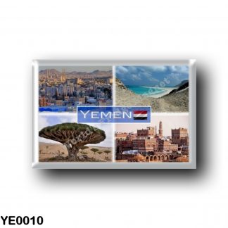 YE0010 Asia - Yemen - Sana'a Panorama - Qlinsia - Dracaena Cinnabari at Socotra Island - Sana'a