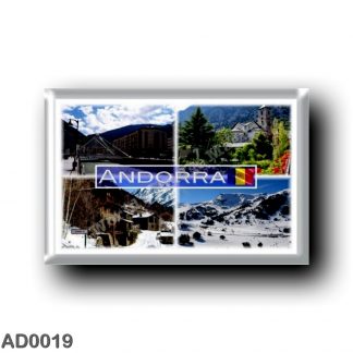 AD0019 Europe - Andorra - mountains - la Vella - El Serrat - Sant Esteve