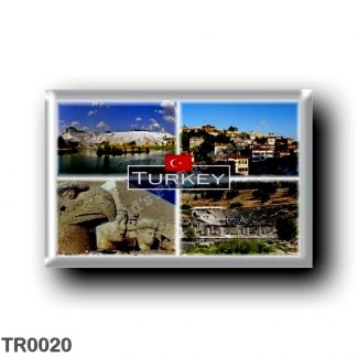 TR0020 Europe - Turkey - Unesco Nemrut Dag & Pamukkale & Troy - Pamukkale - Safranbolu - Nemrutbdagi - Ephesus Odeon - Panorama