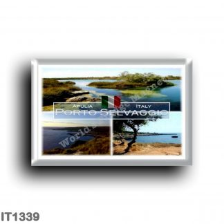 IT1339 Europe - Italy - Puglia - Porto Selvaggio - Bay - Regional Natural Park - Captain's Marsh - Salento - Lecce