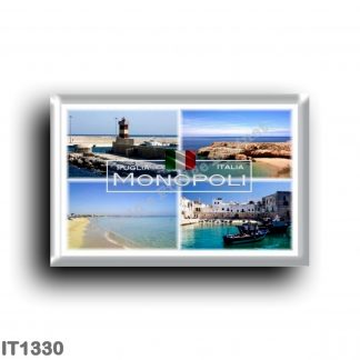 IT1330 Europe - Italy - Puglia - Monopoli - Chapter - Beach - Panorama - Porto Antico - Lighthouse - La Scaletta Cove