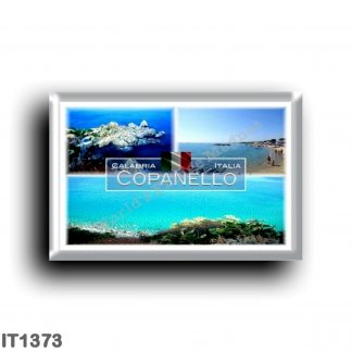 IT1373 Europe - Italy - Calabria - Copanello - Sea and Cliff - Beach - Panorama - Ionian Sea - Catanzaro