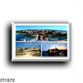 IT1372 Europe - Italy - Calabria - Le Castella - Aragonese Castle - Panorama - Crotone