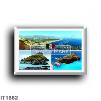IT1382 Europe - Italy - Calabria - Praia a Mare - Dino Island - Panorama - Aerial view - Cosenza