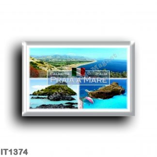 IT1374 Europe - Italy - Calabria - Praia a Mare - Dino Island - Panorama - Aeraial view - Cosenza