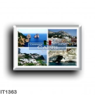 IT1363 Europe - Italy - Campania - Capri - The Faraglioni - Marina Grande - Grotta Meravigliosa - Naples